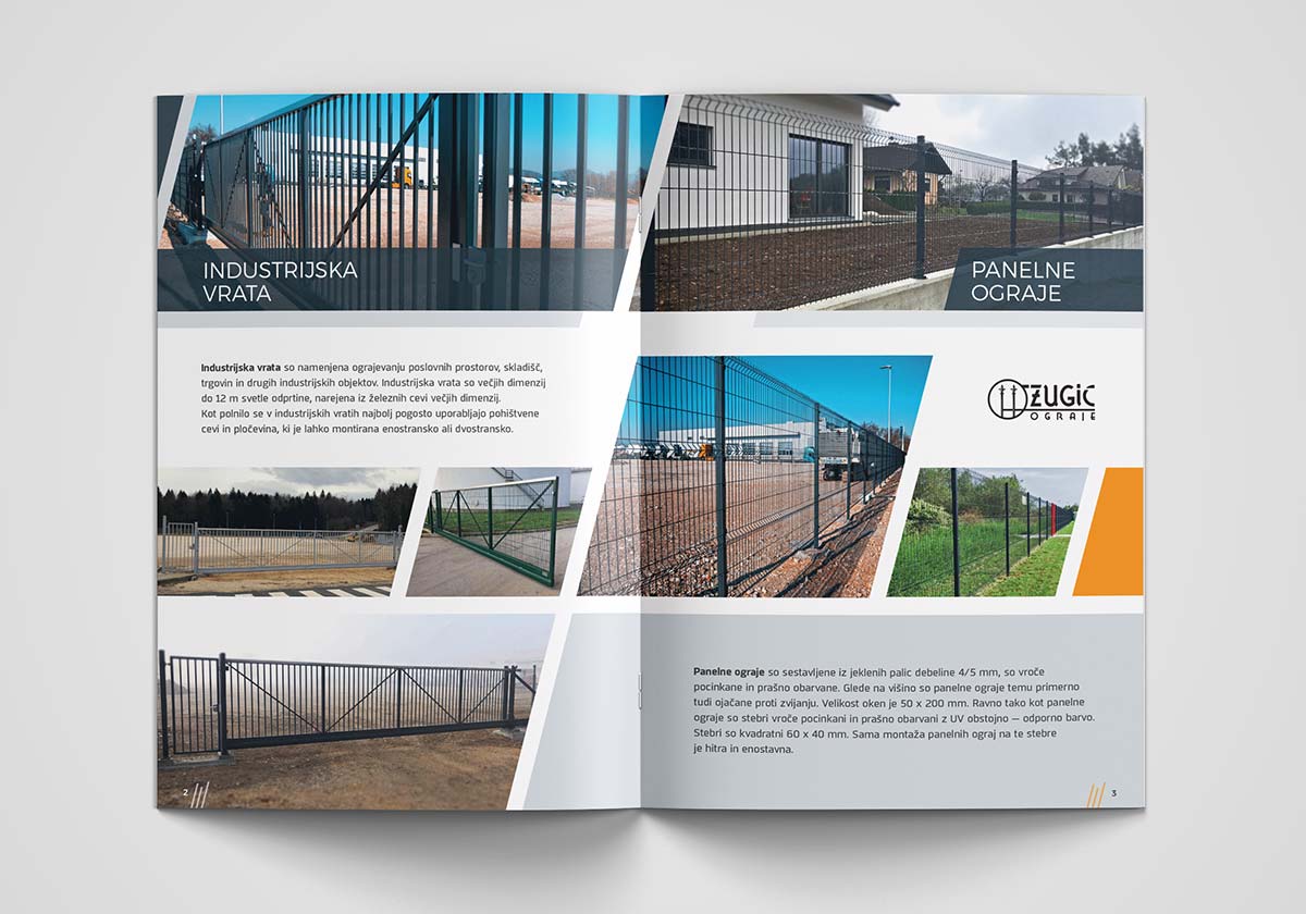 Žugič ograje - Katalog A4