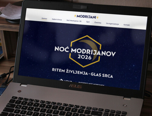 Spletna stran – Modrijani