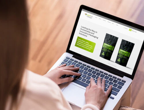 Predloga / mockup spletne strani LabelProfi